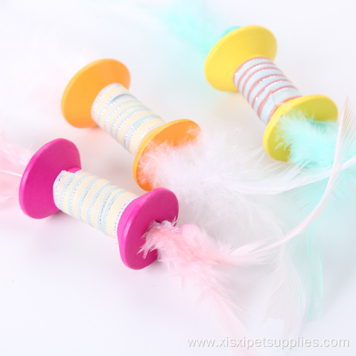 Cat roller toy new color pet running toy